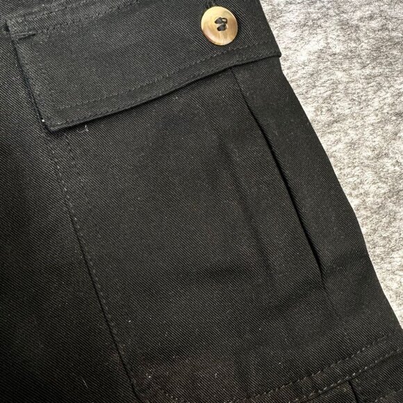 Creekwood Mens 4X Shorts Black Cargo Elastic Waist and Zipper Never worn NWOT - Picture 2 of 11